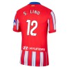 Camisola Atlético Madrid S. Lino 12 Homen Equipamento 1ª 24/25